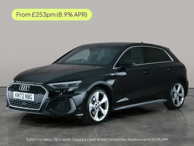 Usado Audi A3 S-Line 2022 Negro Berlina