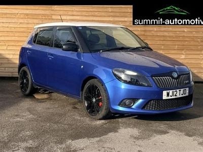 Used Skoda Fabia vRS 2012 Blue Hatchback