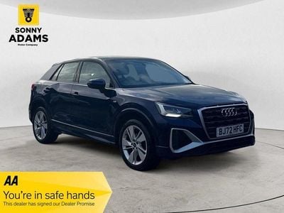 Used Audi Q2 S-Line 110 HP (80 kW) 2022 Blue SUV