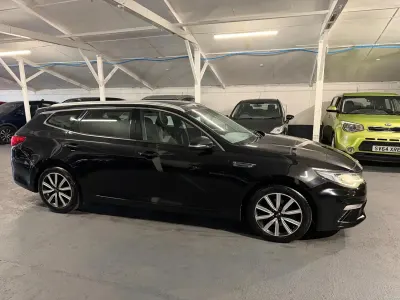 Used Kia Optima 136 HP (100 kW) 2018 Black Estate