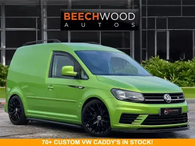 Used VW Caddy Startline 75 HP (55 kW) 2016 Green MPV