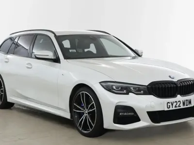 Used BMW 330 M Sport 282 HP (207 kW) 2022 White Estate