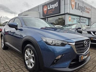 Used Mazda CX-3 150 HP (110 kW) 2019 Blue SUV