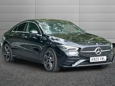 Used Mercedes CLA250 Executive 215 HP (158 kW) 2025 Cosmos black Coupe