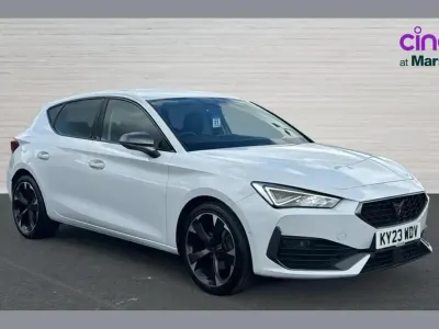 Used Cupra Leon 150 HP (110 kW) 2023 White Hatchback