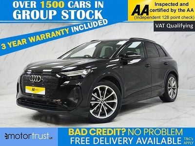 Used Audi Q4 e-tron Comfort 150 kW (204 HP) 2022 Black SUV