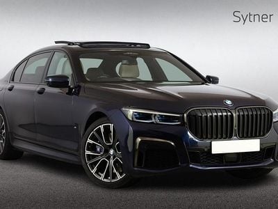 Used BMW 730L M Sport 261 HP (191 kW) 2021 Blue Sedan