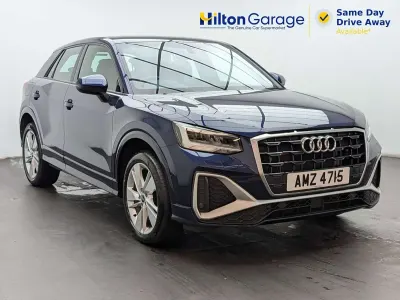 Used Audi Q2 S-Line 150 HP (110 kW) 2023 Blue SUV