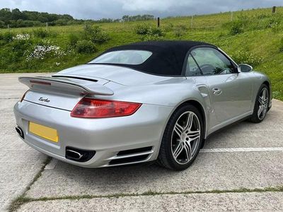 Used Porsche 911 Turbo Cabriolet 480 HP (353 kW) 2008 Silver Cabriolet