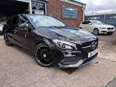 Used Mercedes CLA220 AMG line 177 HP (130 kW) 2017 Black Sedan