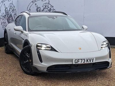 Grey Used 2023 Porsche Taycan Performance Package Estate | £57,995 (Good price)