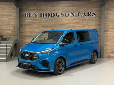 Ny Ford Transit Custom S 2026 Blå Van