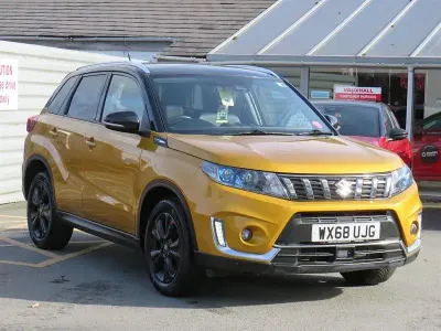 Second-hand Suzuki Vitara SZ5 140 CP (102 kW) 2018 Galben SUV