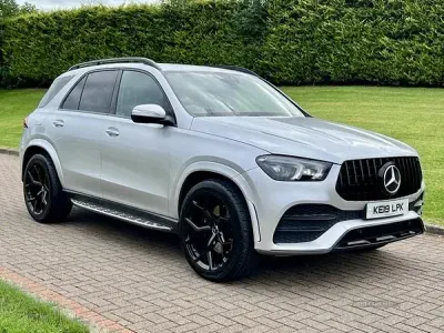 Used Mercedes GLE300 AMG line 2019 Silver SUV