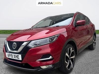 Used Nissan Qashqai Tekna 2019 Red SUV