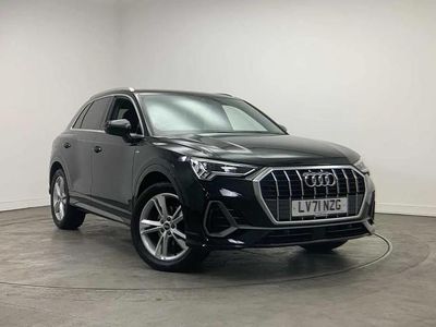 Used Audi Q3 S-Line 150 HP (110 kW) 2021 Black SUV