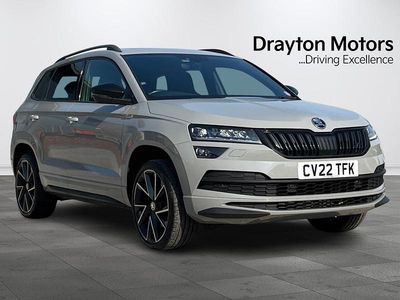 Used Skoda Karoq SportLine 150 HP (110 kW) 2022 Grey SUV