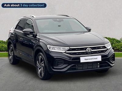 Black New 2025 VW T-Roc R-line SUV | £29,999 (A bit pricey)