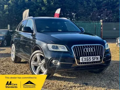 Used Audi Q5 S-line plus 190 HP (139 kW) 2015 Black SUV
