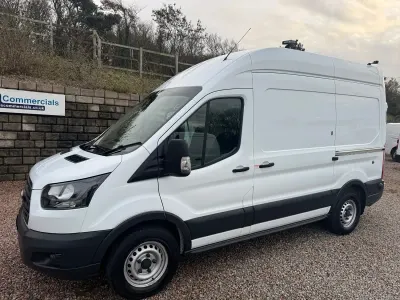 Used Ford Transit 130 HP (95 kW) 2018 White Van