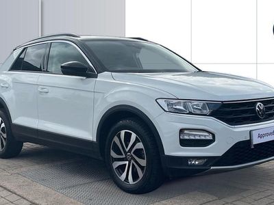 White Used 2021 VW T-Roc Active SUV | £19,434 (Fair price)