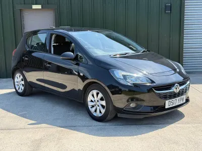 Used Vauxhall Corsa Design Edition 2017 Black Hatchback