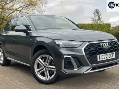 Begagnad Audi Q5 S-Line 265 HK (194 kW) 2022 Grå SUV
