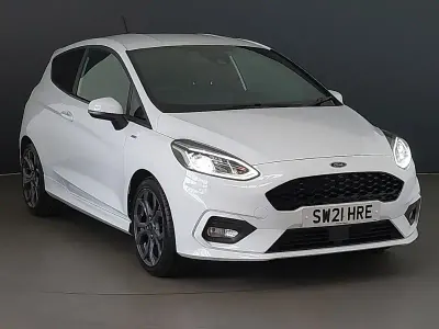Used Ford Fiesta ST-Line 95 HP (69 kW) 2021 White Hatchback