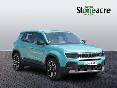 Blue New 2025 Jeep Avenger Summit SUV | £22,995 (A bit pricey)