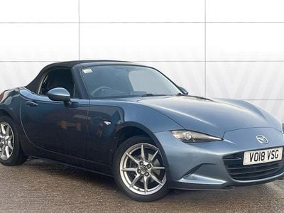 Blue Used 2018 Mazda MX5 Cabriolet | £10,502 (Good price)