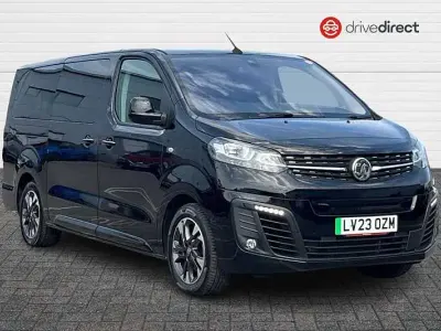 Used Vauxhall Vivaro Ultimate 100 kW (136 HP) 2023 Black MPV