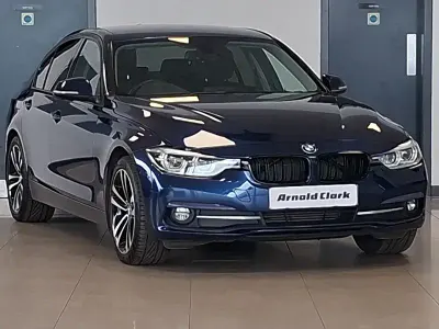 Used BMW 320 Sport Line 190 HP (139 kW) 2018 Blue Sedan