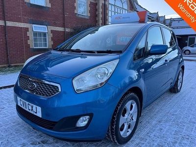 Used Kia Venga 89 HP (65 kW) 2011 Blue Hatchback