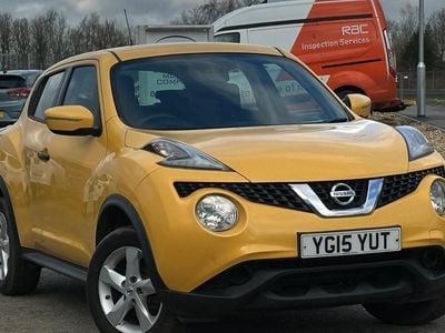 Used Nissan Juke Visia 94 HP (69 kW) 2015 Yellow SUV