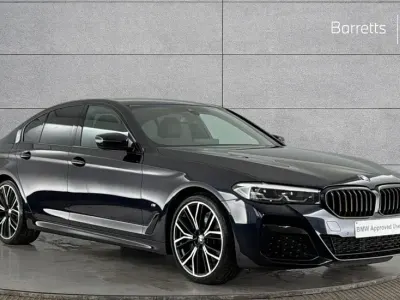 Used BMW 520 M Sport 190 HP (139 kW) 2022 Black Sedan