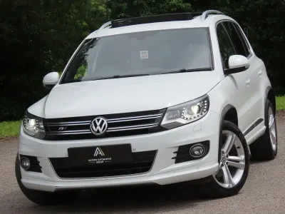 Używany VW Tiguan R-line 150 KM (110 kW) 2015 Biały SUV