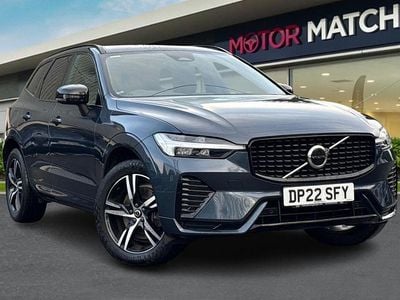 Blue Used 2022 Volvo XC60 R-Design SUV | £30,880 (Fair price)