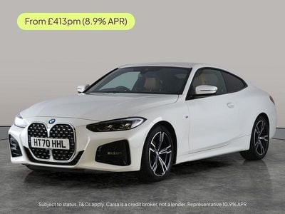 Used BMW 420 M Sport 184 HP (135 kW) 2021 White Coupe