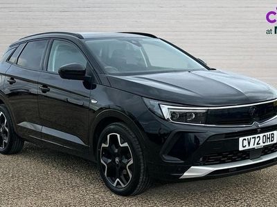 Used Vauxhall Grandland X Ultimate 130 HP (95 kW) 2022 Black SUV