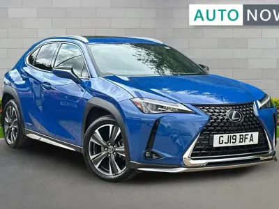 Used Lexus UX 250h 180 HP (132 kW) 2019 Blue SUV