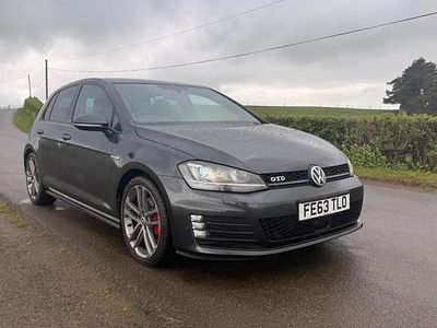 Begagnad VW Golf VII GTD 2013 Grå Halvkombi