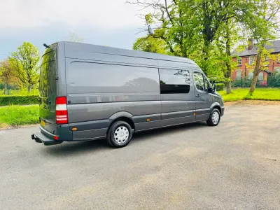 Begagnad Mercedes Sprinter 2016 Grå Van