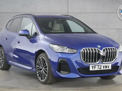 Used BMW 225 Active Tourer M Sport 242 HP (177 kW) 2022 Blue MPV