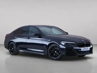 Used BMW 520 M Sport 2020 Black Sedan