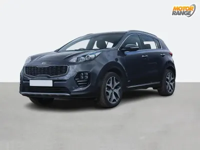 Usado Kia Sportage 177 HP (130 kW) 2018 Preto SUV