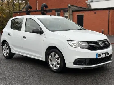 Used Dacia Sandero Ambiance 2017 White Hatchback