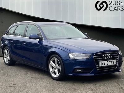 Used Audi A4 Design 163 HP (119 kW) 2015 Blue Estate