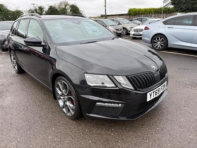 Used Skoda Octavia vRS 2019 Black Estate