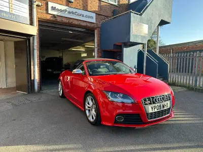 Used Audi TTS Design 272 HP (200 kW) 2009 Red Cabriolet