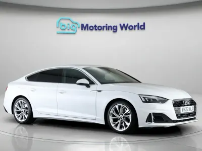 Used Audi A5 Sportback Sport 150 HP (110 kW) 2022 White Hatchback